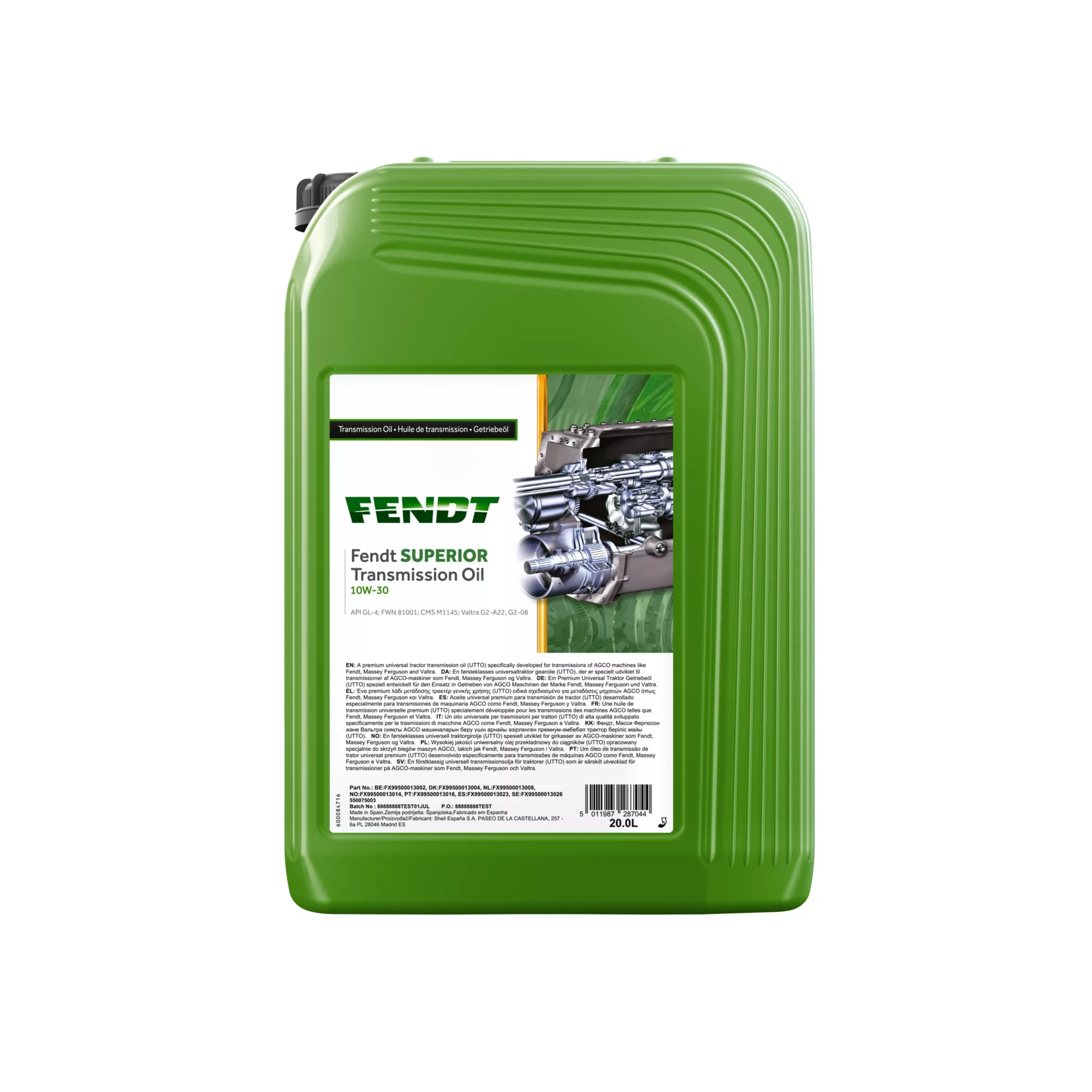 Fendt Superior Transmission Oil 10W-30