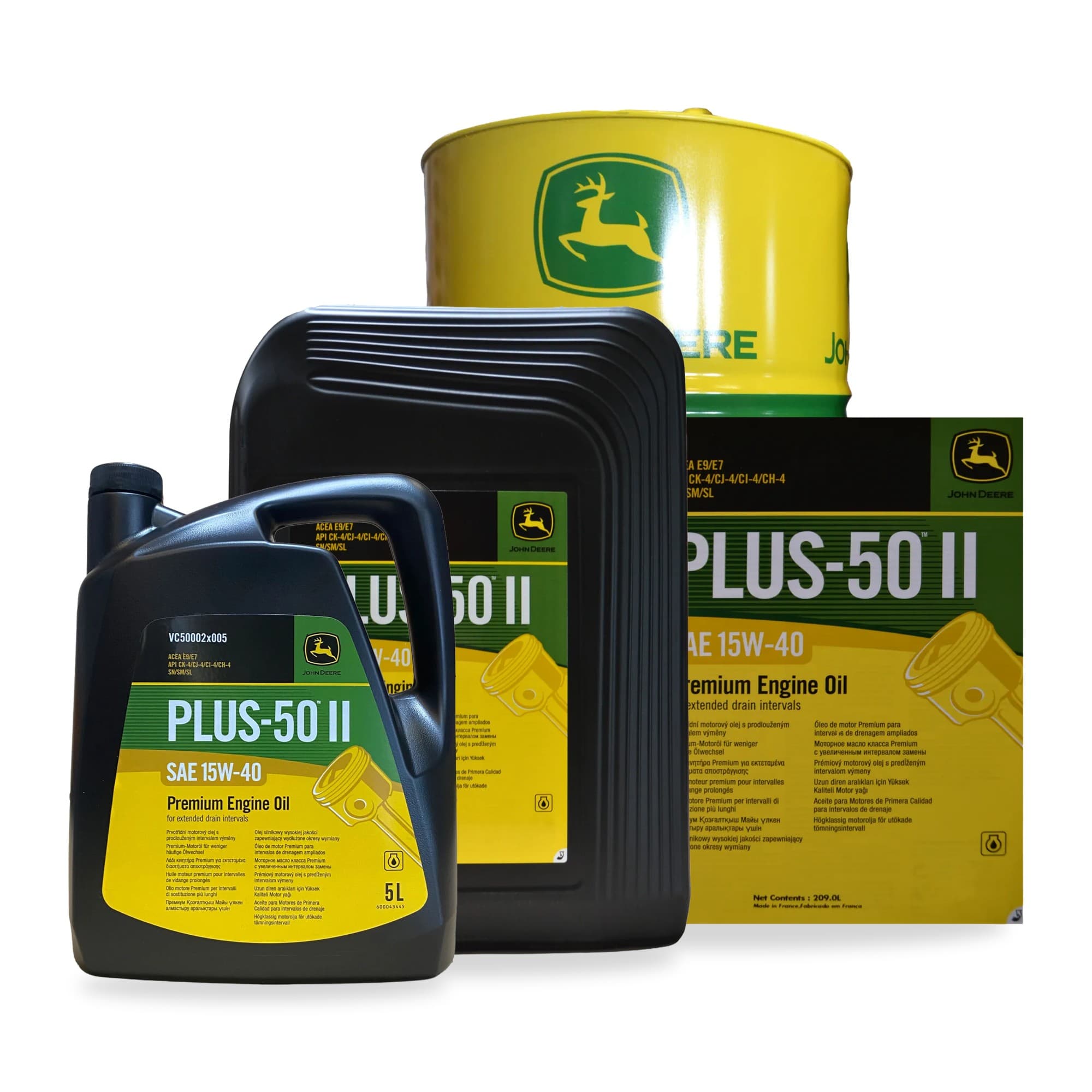 JOHN DEERE ACEITE DE MOTOR PLUS-50 II 15W-40