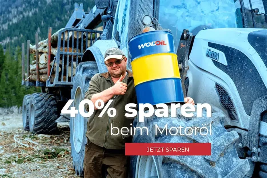 40 % sparen beim Motoröl