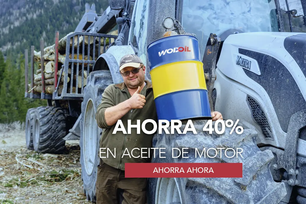Ahorra un 40 % en aceite de motor