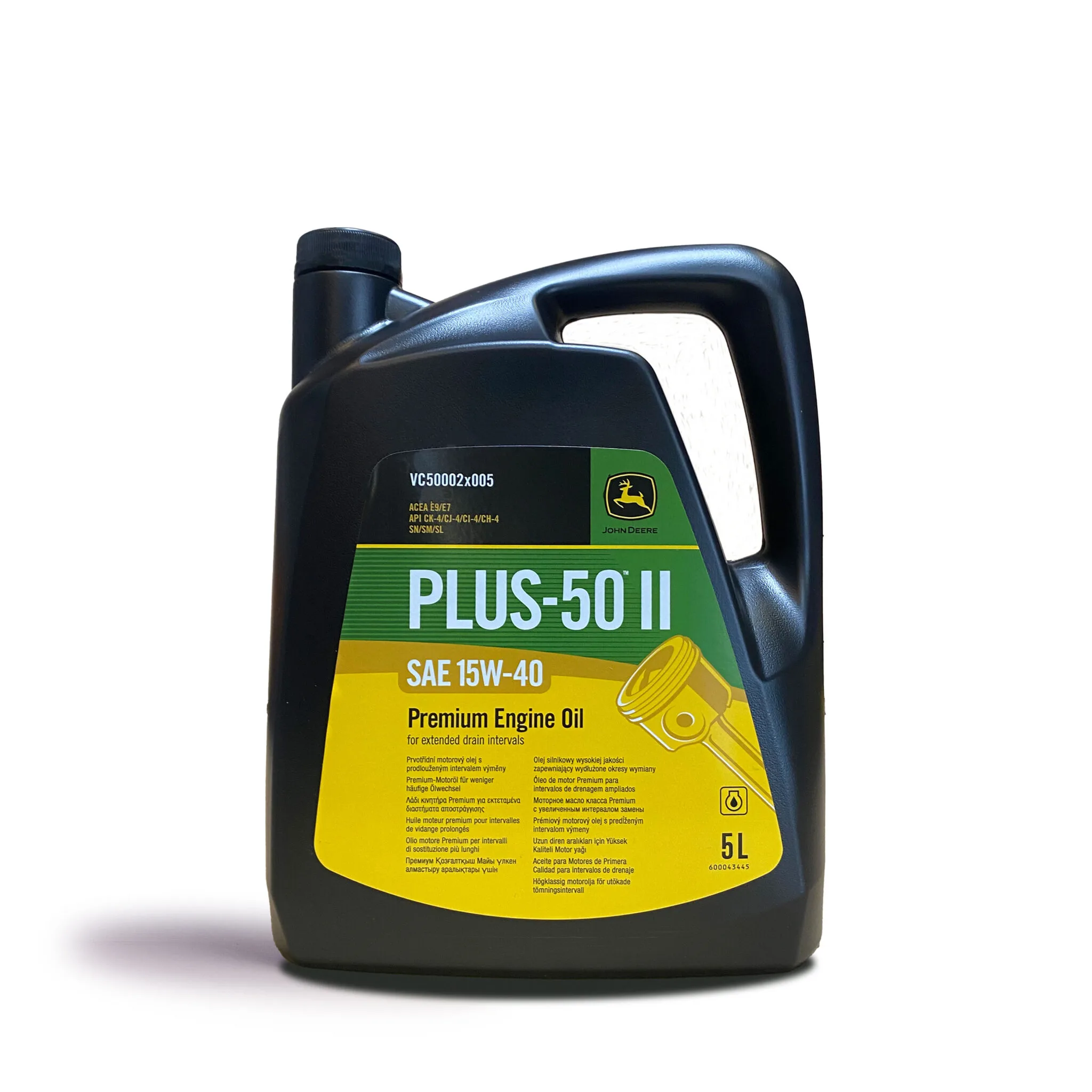 JOHN DEERE ÓLEO DE MOTOR PLUS-50 II 15W-40 (5 L)