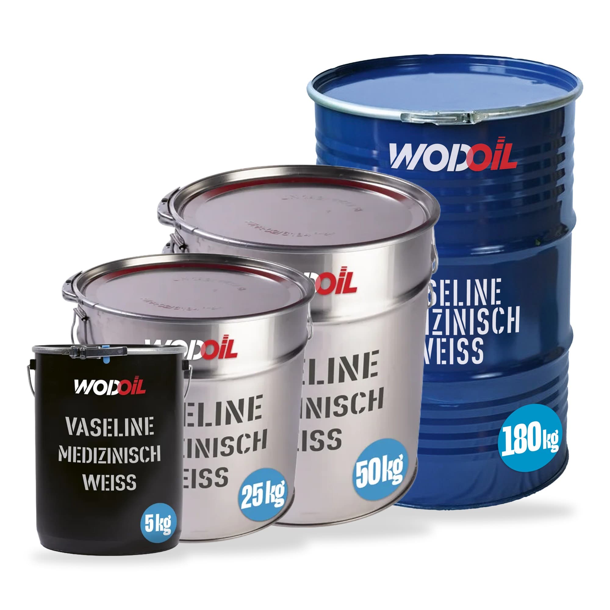 Wodoil Vaseline Medizinisch Weiss
